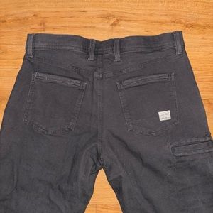 Eddie Bauer Relaxed Fit pants in charcoal. Sixe 34 X 32